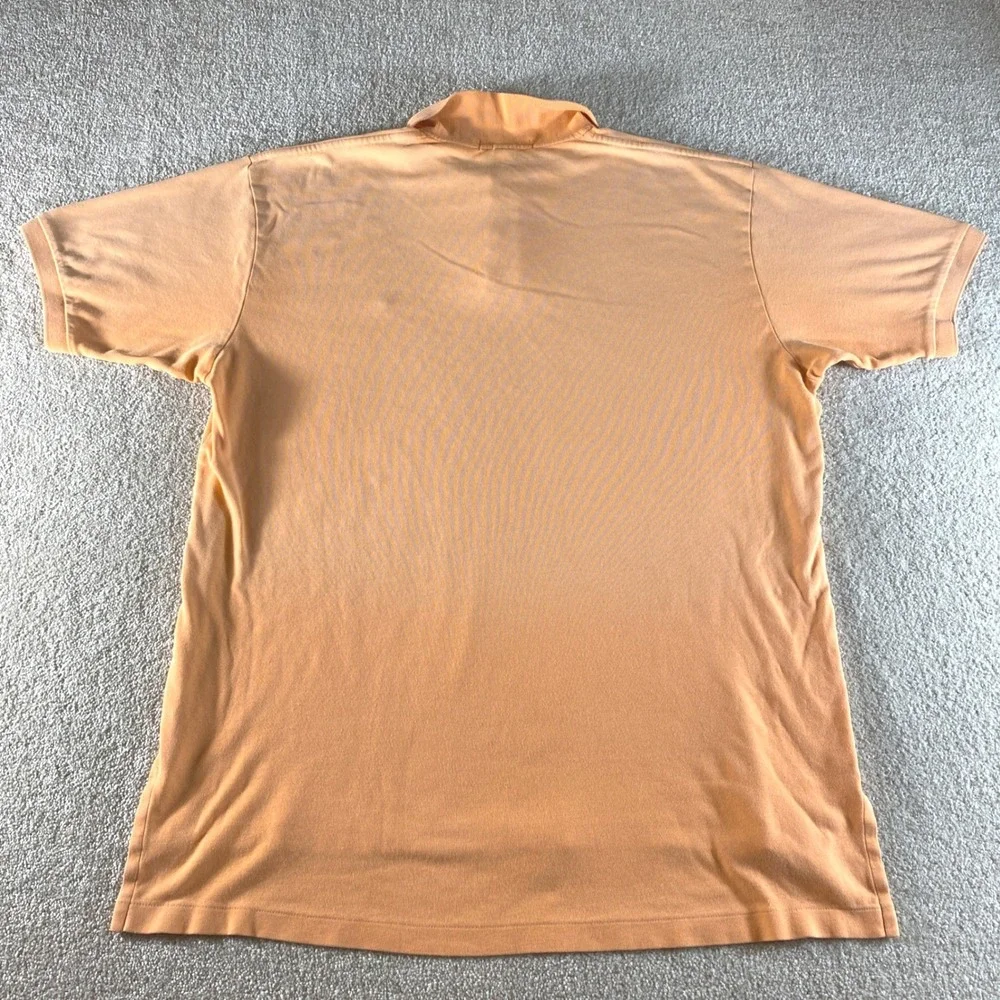 Polo Ralph Lauren Polo Shirt Mens XL Orange Short Sleeve Pony Logo Preppy